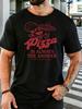 Old School Pizza Chef Graphic Pizza Is Always The Answer Mens Light Cotton Short Sleeve Loose Fit Food Lover Casual Tshirt