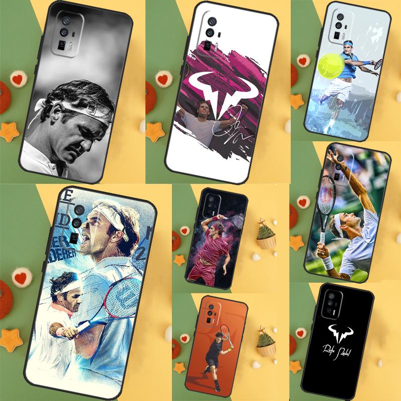 Tennis Roger Federer RF Case For Xiaomi 13T 11T 12T Pro 12 Lite 13 14 Ultra POCO F6 F5 M6 X3 X5 X6 Pro F3 M5s Cover