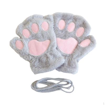 Katzenkrallen-Handschuhe, Foto-Requisiten, fingerlos, für Maskerade, Halloween, Karneval