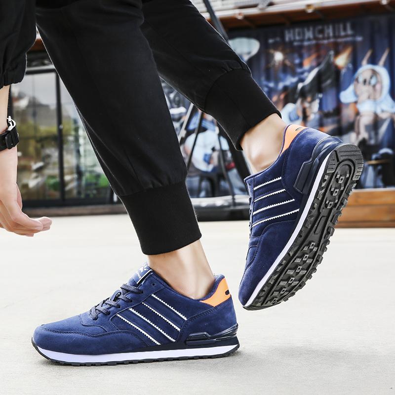 Artificial Leather Men Causal Shoes Male Spring Men Casual Light Shoes Sneakers Lac-up Flats Breathable Outdoors Shoes