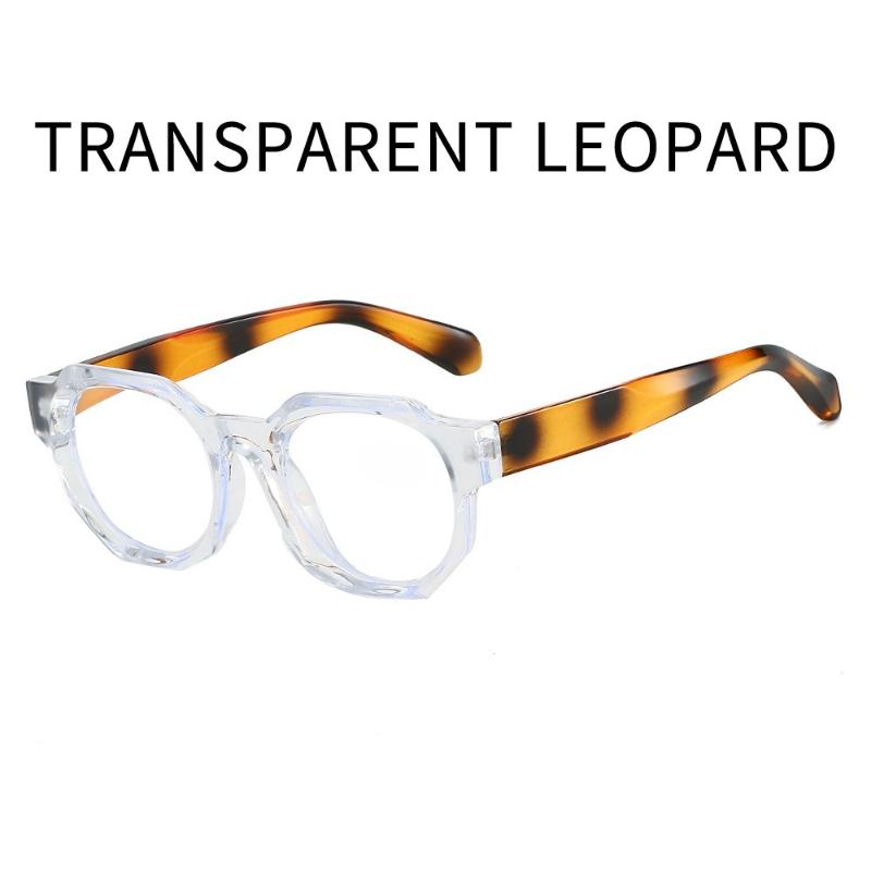 New Fashion Square Frame Reading Glasses Men and Women Fashion High-definition Anti-blue Light Glasses Presbyopia Glasses +4.0