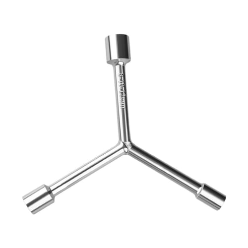 Allen CR-V Y-Type Hex Wrench, 3-Way Socket Wrench, Y-Type Hex Wrench, High Carbon Steel Multi-Tool for Bicycle Maintenance and Repair (8-10-12mm)