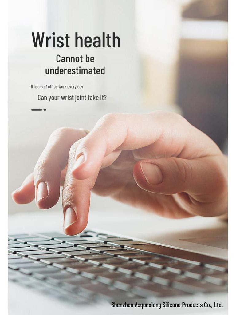 Memory Foam Mouse Pad with Silicone Wrist Support - Available In Large, Medium, and Small Sizes