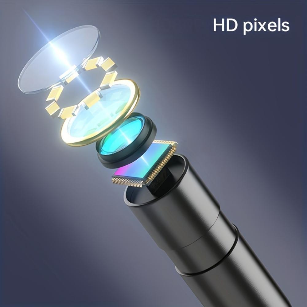Industrial Endoscope with Lamp, 8mm Endoscopy Camera 4.3-inch LCD Screen, Suitable for Automotive Pipes, Sewers, Walls, Drains, Home Decoration Tools