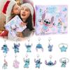 Christmas Stitch Necklace Style 24 Days Advent Calendar Jewelry Making Kit Fun Kids Toy Gift for Friends Children's Gift
