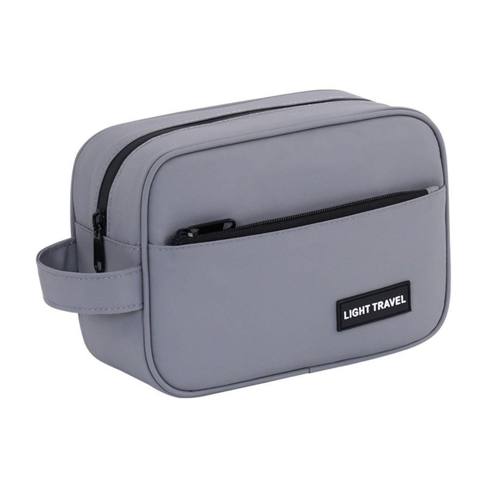 Handheld Men Cosmetic Bag Waterproof Makeup Bag Multifunctional Toiletry Bag  Skincare Storage Bag