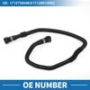 Engine Radiator Hose No.17127580963 Lower Coolant Cooling Hose Pipe Tube Line for BMW 535i 3.0L 2011-2016 Rubber Black
