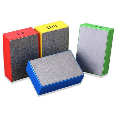 Diamantový ruční stírací díl Zařízení na ořezávání keramických dlaždic Broušení a ořezávání kamene Ruční stírací nástroj Ruční stírání smirkovým papírem