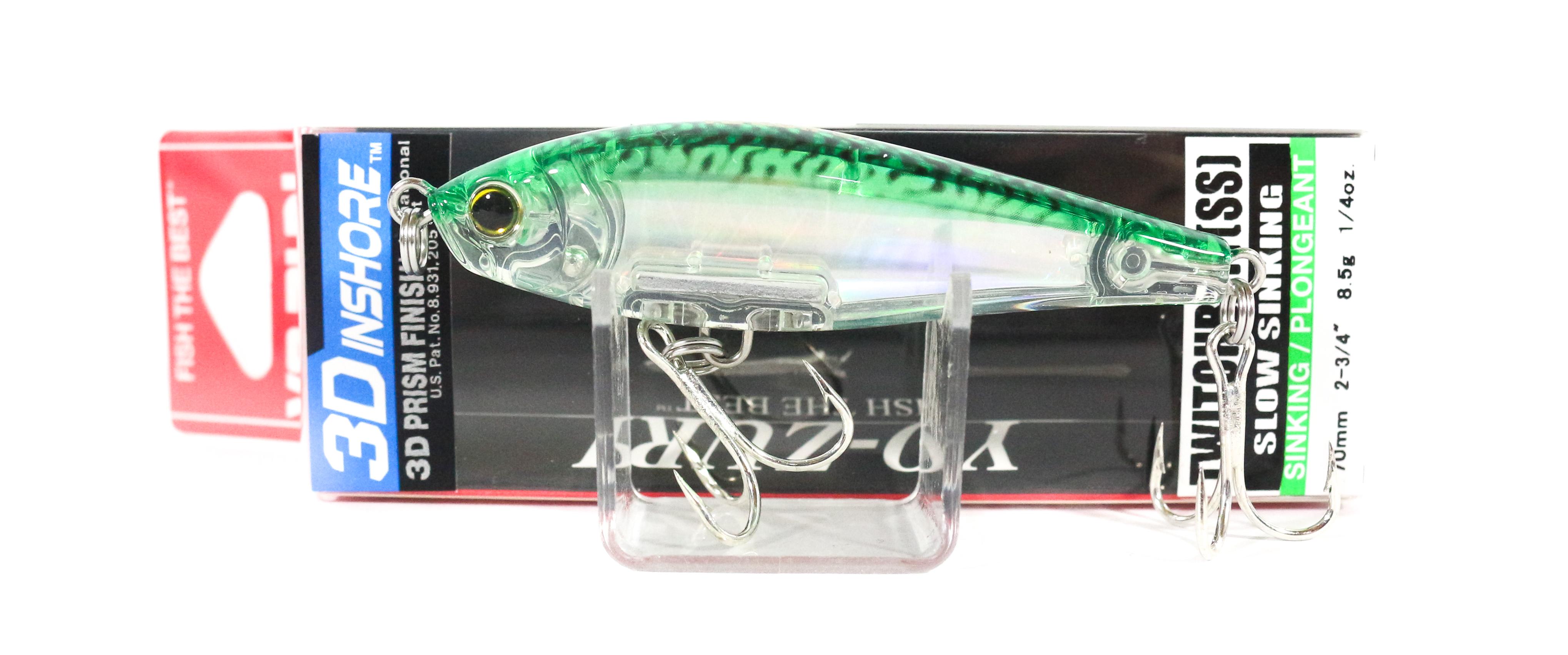 

Yo Zuri Duel 3D Inshore Twitchbait 70SS Slow Sinking Lure R1207-HGM (6985)