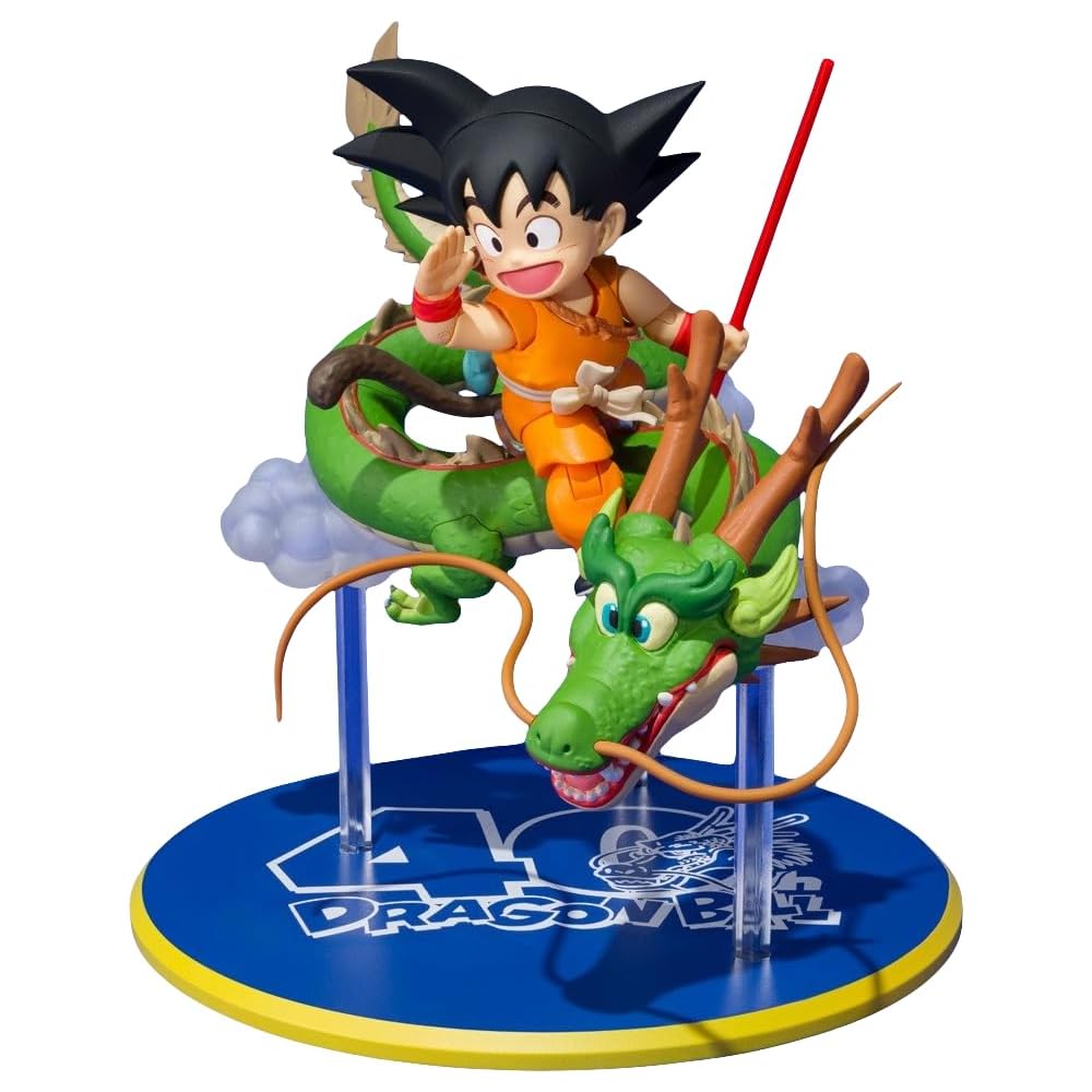 S.H.Figuarts Dragon Ball Goku 40th Anniversary Edition Painted Figure 75mm PVC ABS
