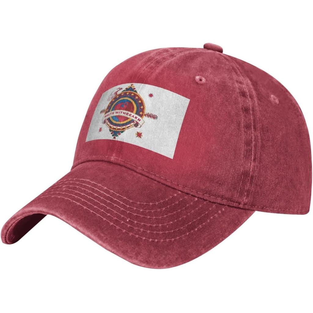 White Earth Ojibwe Baseball Cap Washed Cotton Adjustable Dad Hat Vintage Outdoor Casual Cap