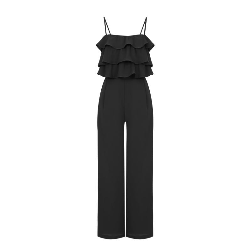 T View Sleeveless Flare Jumpsuit_V5B-Cop008