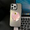 Crystal-Clear Apple Phone Case For iPhone 17 16 15 14 13 12 11 Pro Max Air Colorful Matte Laser Aurora Shockproof Phone Case