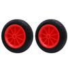 1 Pair 10 Inch Kayak Cart Solid Tire Wheel Replacement Puncture Proof for Kayak Canoe Trolley Cart