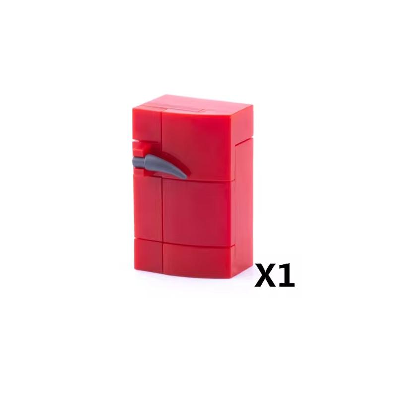 MOC City Stavebnice Scéna Doplňky Nábytek Postel Toaleta Vana Piano TV Pohovka Odpadkový koš Kuchyňské spotřebiče Cihlová hračka S14