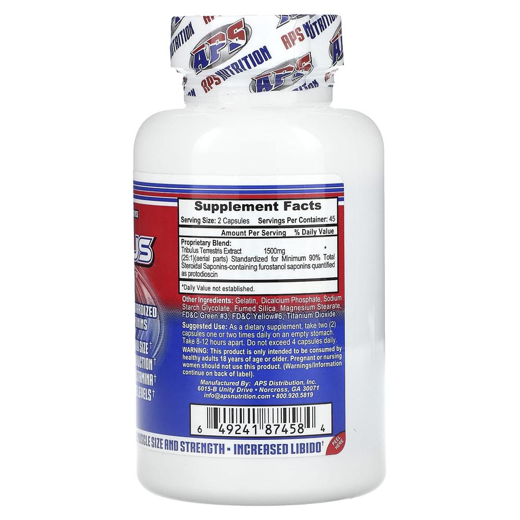 Tribulus 1500, 90 capsules (750 mg per capsule)