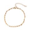 Simplicity Stainless Steel Bracelet Thin Gold Bracelets Women Fashion Hands Jewelry  Gift