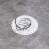 2pcs Hair Filtration Sink Strainer Anti-blocking Floor Drain Waste Catcher Drain Filter  Kitchen
