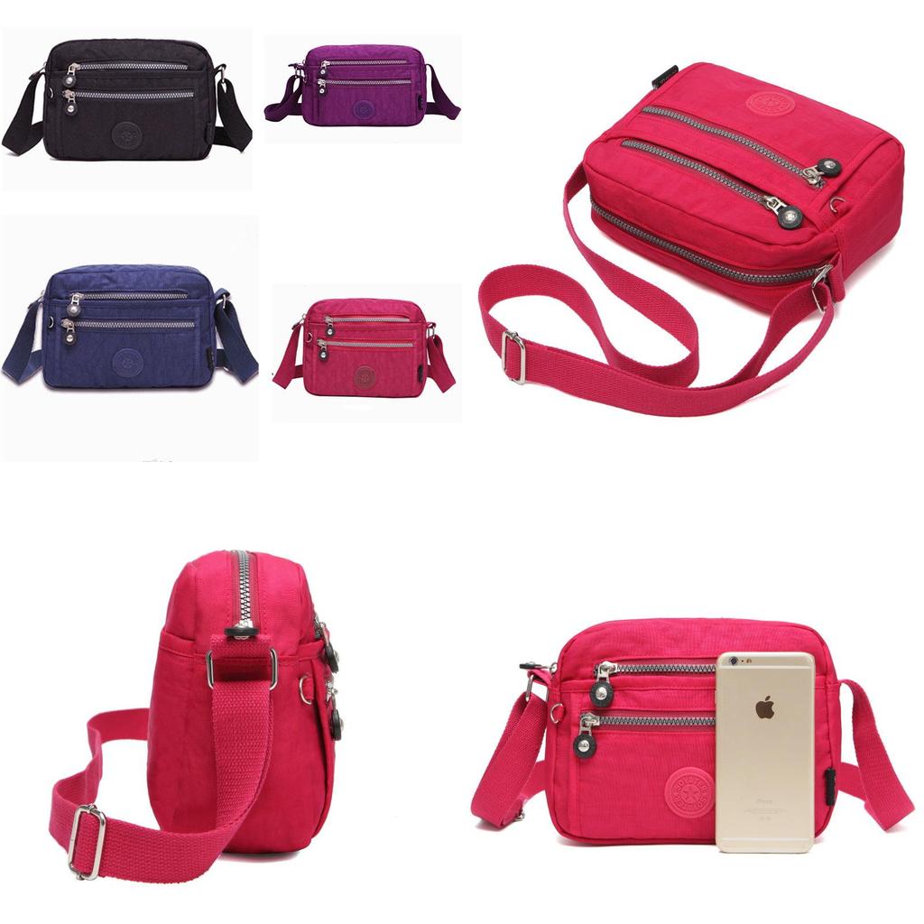 Elegant Women Nylon Handbag Lady Durable Shoulder Tote With Classic Timeless Design