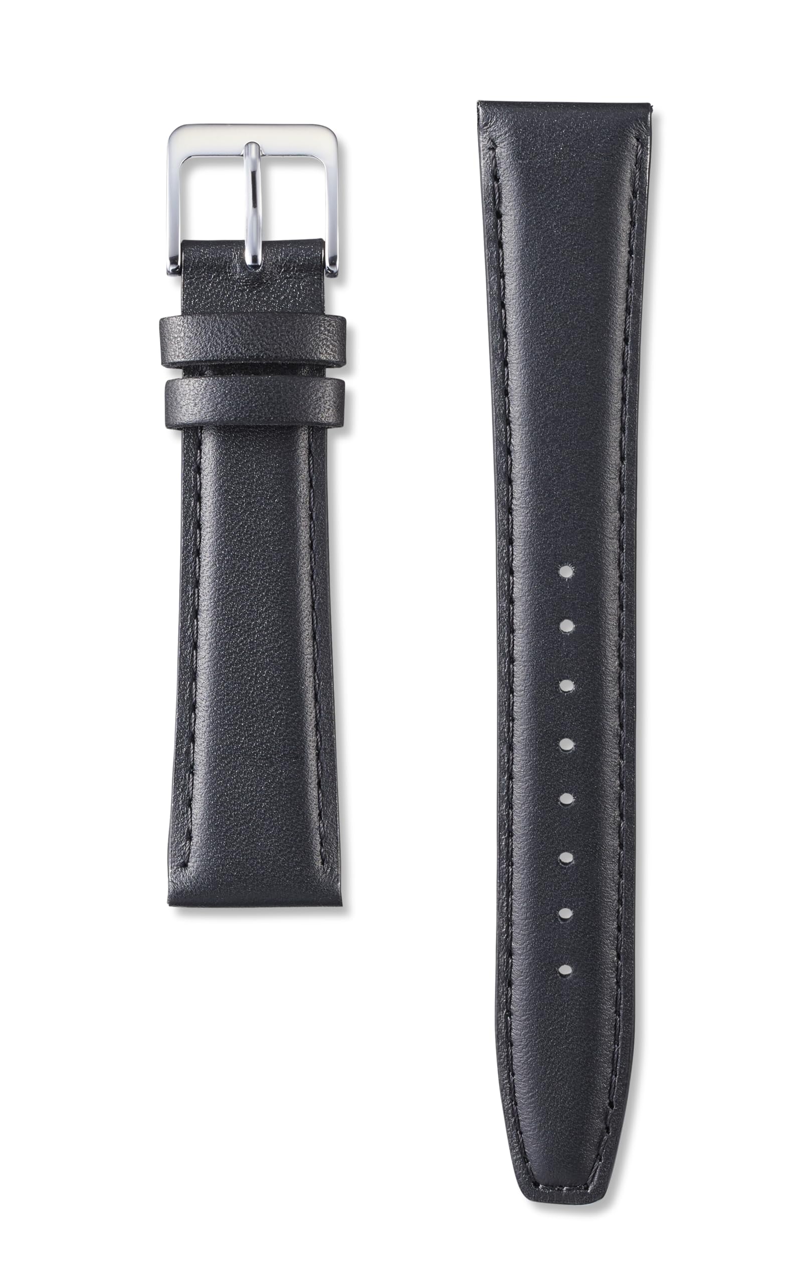 SEIKO Genuine Replacement Strap, Smooth Cowhide