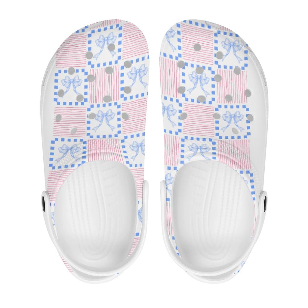 For Women Men Fashion Printed EVA Casual Clogs Breathable Lightweight Slip On Soft Sole Shoes Summer Sandals Leisure Wear