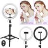 10   Dimmable LED Ring Light Photography Fill Light With Tripods for Makeup Video Studio
