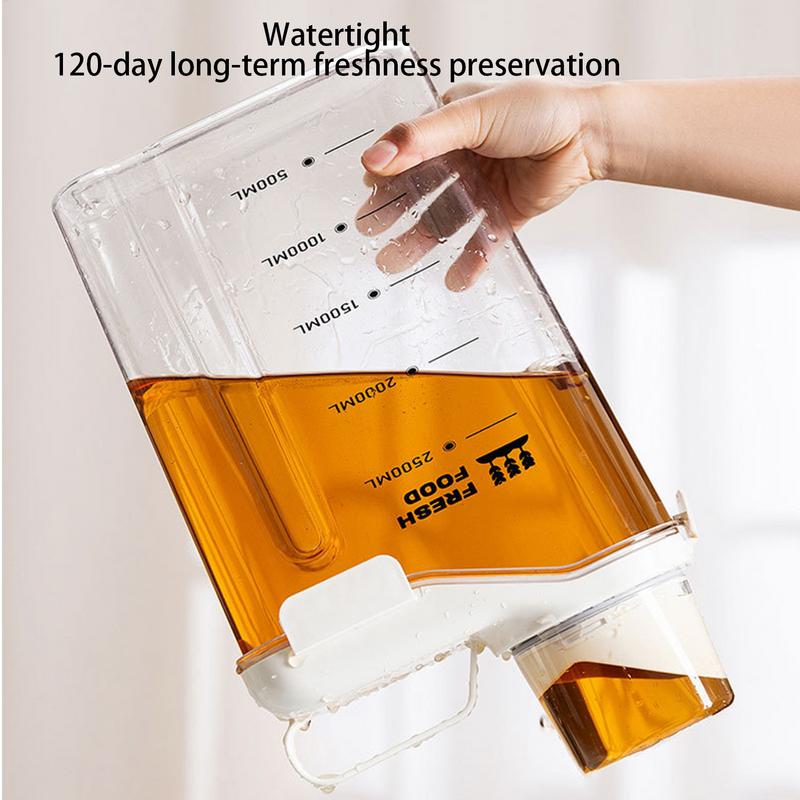 2800ml Airtight Dog Food Storage Container Dog Food Bin Large Flour Container Cat Feeder Bucket Food Storage Barrel Dried Grains