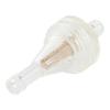 10Pcs/Set 1/4" Inline Clear Gas Fuel Filters Replacement 6mm Small Plastic Universal Motorcycle Gas Petrol Fuel Oil Filter Mini
