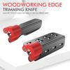Edge Banding Trimmer with Chamfering Tool - Professional PVC & Eco-Board Trimming Cutter for Pre-Laminated Wood Edges