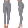 European and American High-Waisted Yoga Pants, Solid Color Butt-Lifting Leggings for Women