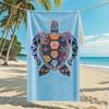 New, Double-sided Velvet Beach Towel, Support Surf Towel, Sports Towel.