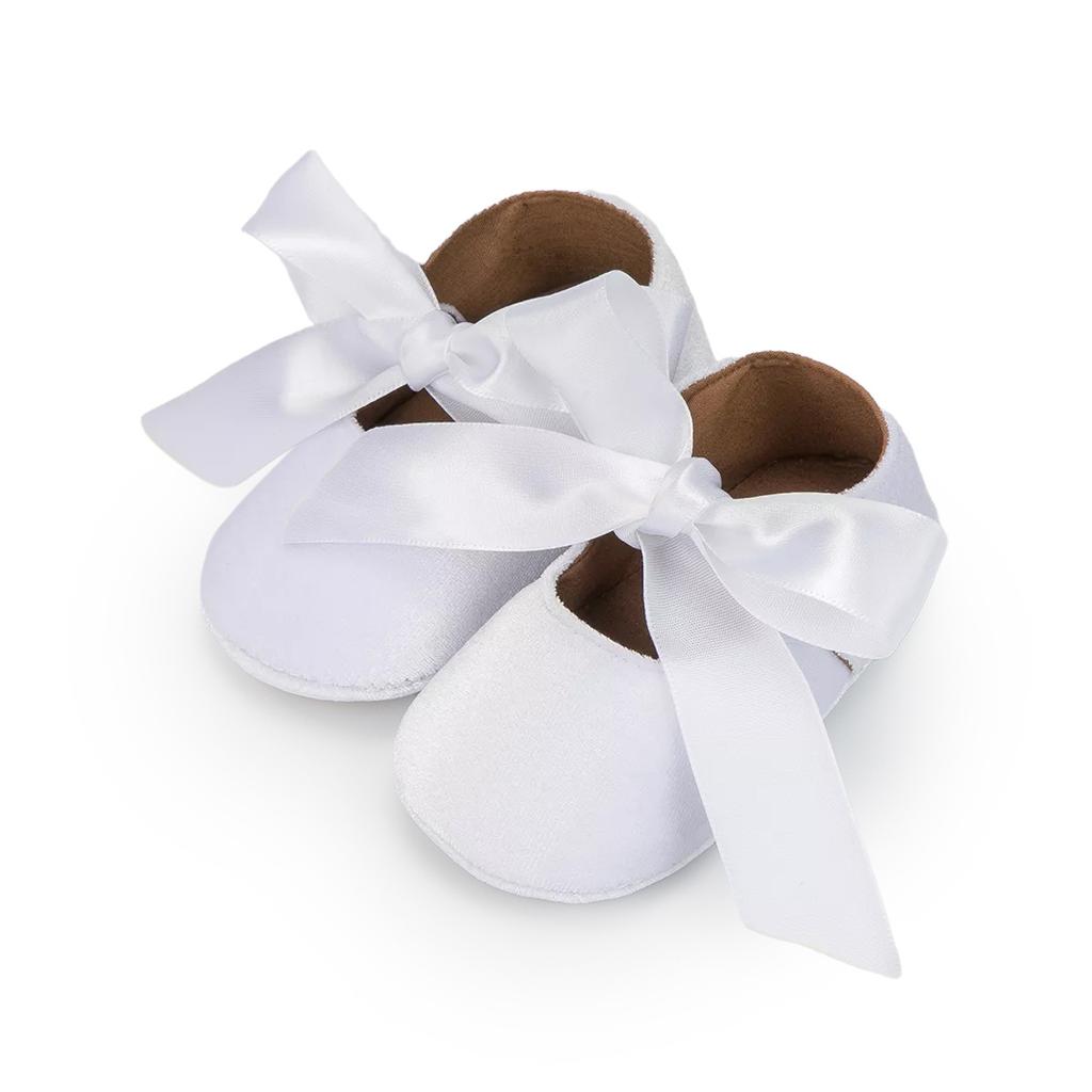 Velvet Ribbon Baby Shoes Princess Shoes Soft Sole Non Slip Walking Shoes Baby Shoes