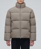 Down Puffer Short Padded Jacket [Dusty Beige]