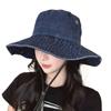 Anti-UV Mountaineering Caps Western Cowboy Panama Hat Portable Summer Bucket Hat  Camping Hiking