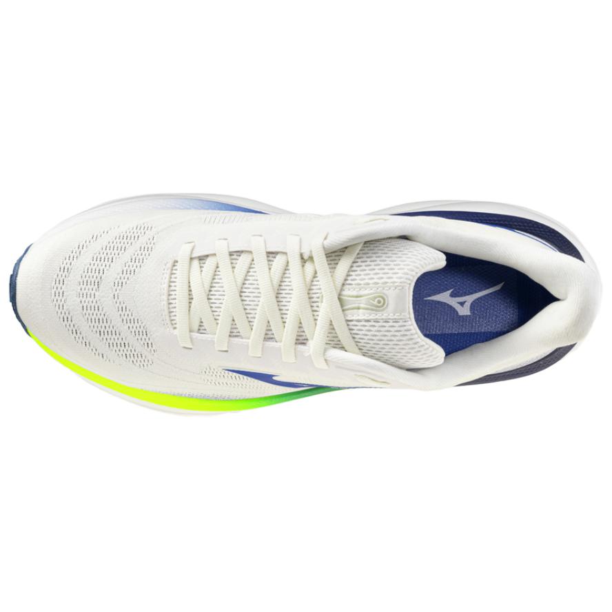 Mizuno Wave Sky 9 Comfortable Versatile Breathable Rebound Casual Running Shoes Men sneakers Gray White J1GC250251