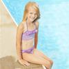 3Pcs/set Kids Girls Mermaid Swimsuits Halter Bra + Shorts + Mermaid Tail