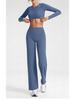 Women's High-End Padded Yoga Wear for Autumn/Winter: Slimming Long-Sleeve Sportswear for Pilates, Running, Fitness