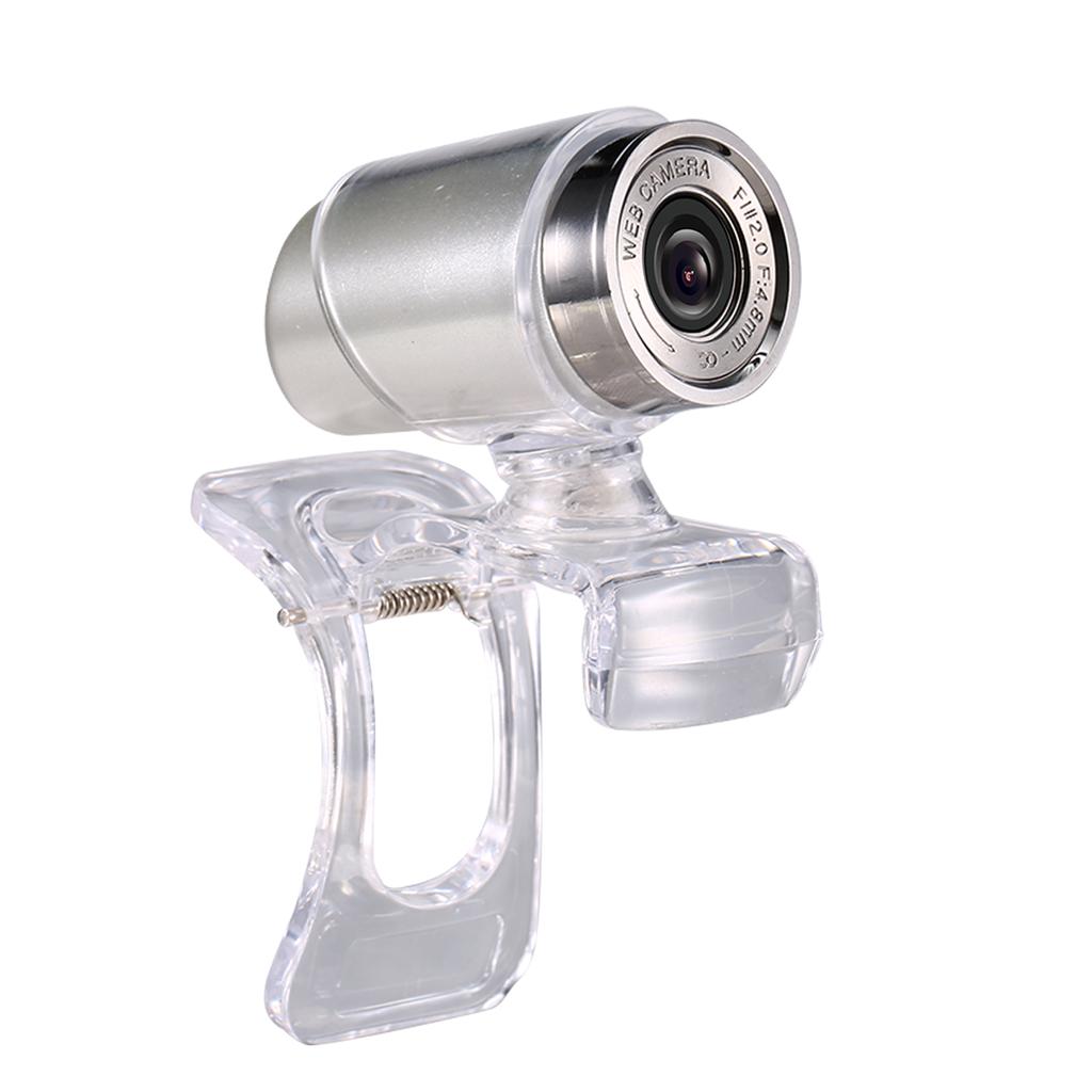 640P Web Kamerası Canlı Yayın Web Kamerası 360 Derece Dönebilen USB Web Kamerası PC Laptop için Klipsli Web Kamerası
