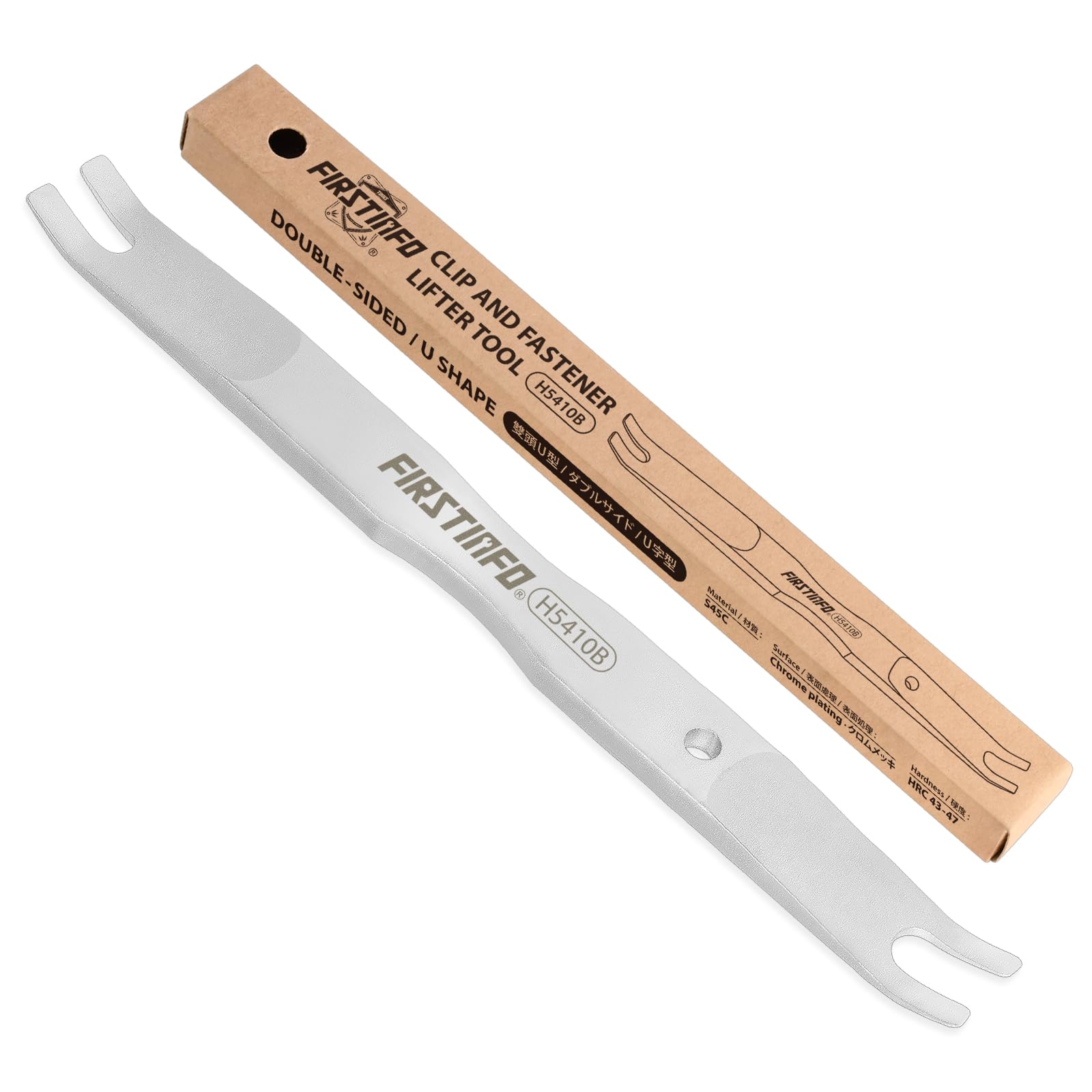 

Ryosho FIRSTINFO TOOLS Metal Interior Trim HRC47 Hardness Remover, Ultra-Thin U-Shaped Tip,