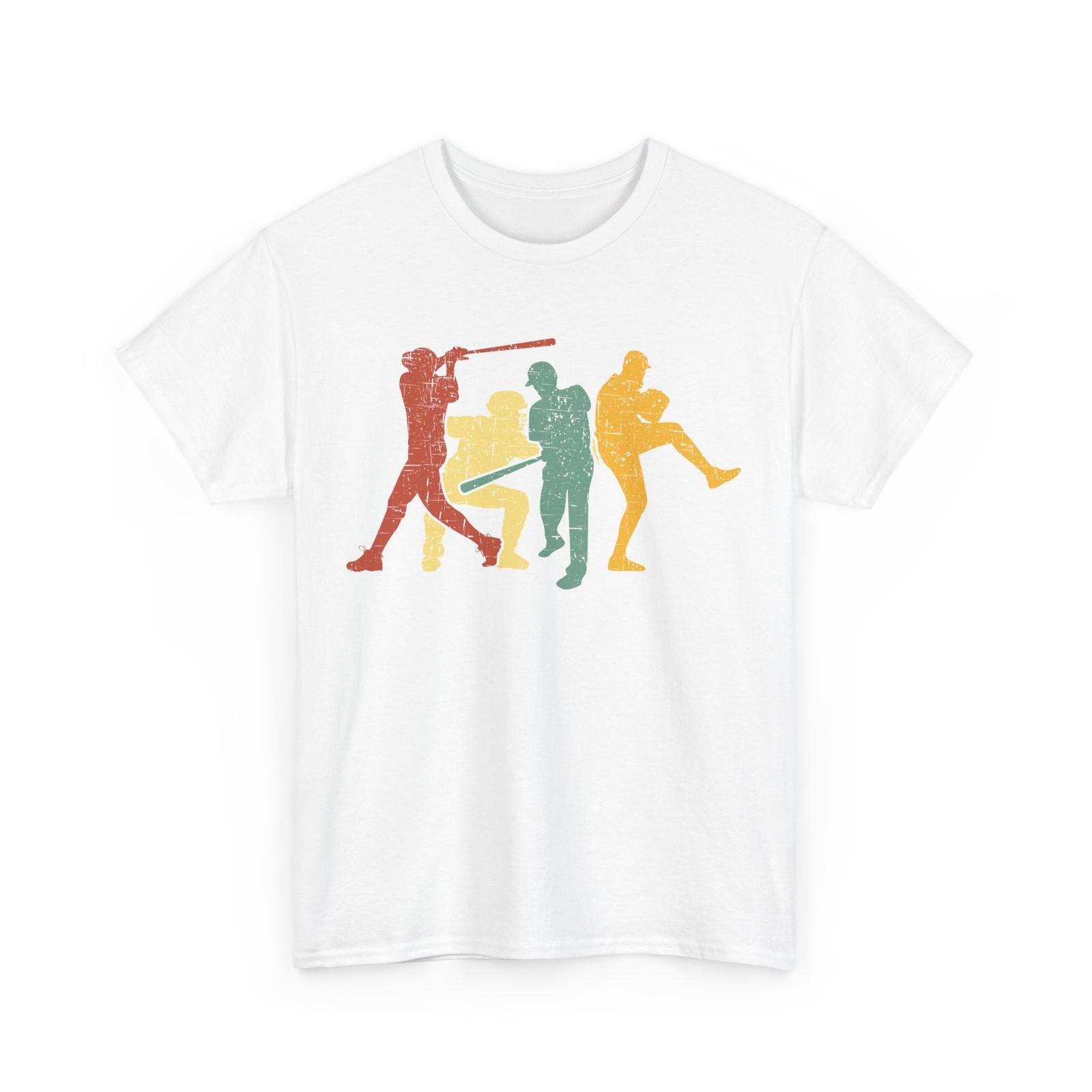 Baseball Players T-shirt, Sports Lovers Baseball Fans Men T-shirt S