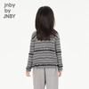 JNBY Girls' Striped Knit Cardigan