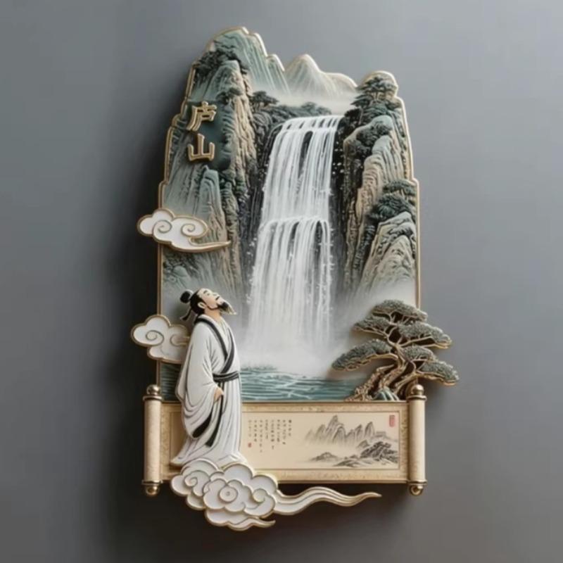 China Fridge Magnets Shanghai Souvenirs Tianjin Songshan Hongkong Chengdu Laojunshan Sanya Fridge Stickers Birthday Gifts