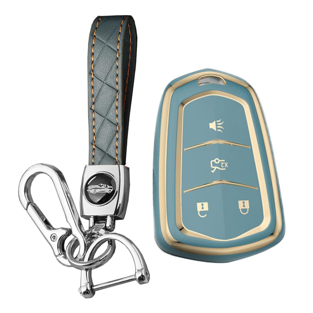 KUNIO Cadillac Dedicated Key Cover, Key Case, Stylish, Waterproof, Suitable for Cadillac XT4, XT5,