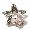 Korean Style Star Butterfly Hair Clip: Elegant 2026 Hairpin for Women's Bun - Simple & Stylish Shark Clip Accessory