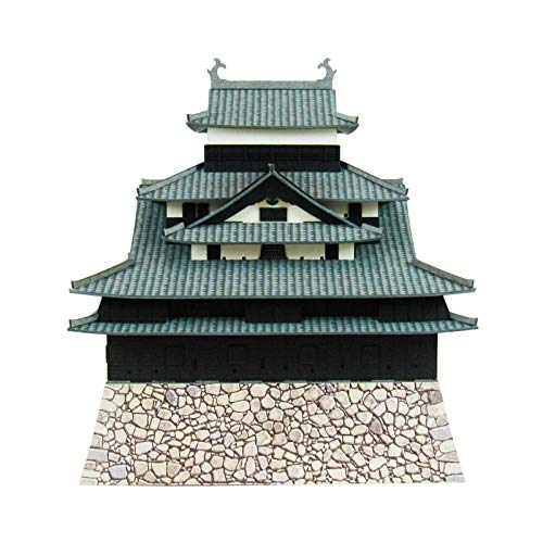 Sankei Minituart Kit Meijo Series National Treasure Matsue Castle Paper Craft 1/300 MK04-06