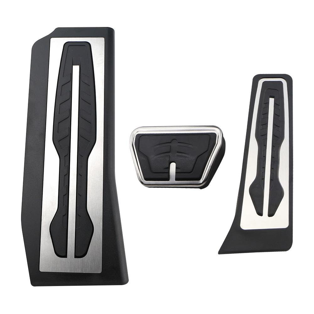 LHD Car Pedals For BMW G30 G31 New 5 Series 2017 2018 2019 2020 2026 2026 2026 Footrest Brake Gas Accelerator Pedal Pad Covers