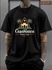 Casablanca Black T-shirt - New - Unisex T-Shirt