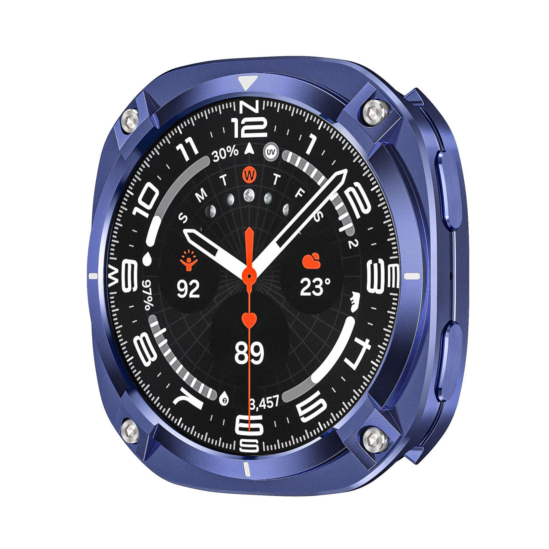 

Samsung Watch 8th Gen 44MM Cyber Metal Protective Case - Galaxy Watch S8 Drop-proof Shell 44mm