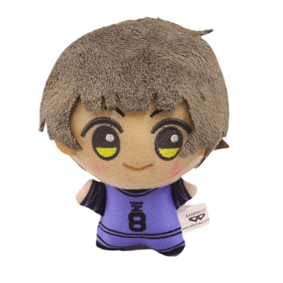 Blue Prison Peripheral Football League Forward Plush Toy Pendant Keychain Cute Doll Pendant