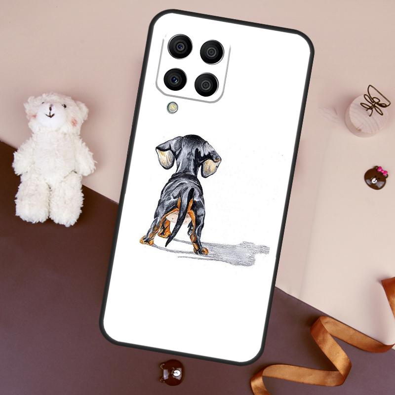 Dachshund Teckel Dackel Dog Case For Samsung Galaxy M06 M53 M13 M31 M11 M35 M55 M15 M56 M36 M16 M12 M32 M52 M14 M34 M54